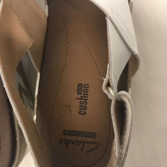 CLARKS Soft Cushion Wedges-size US 12W - Picture 3 of 8